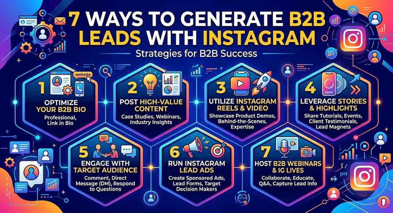 7 Ways To Generate B2B Leads With Instagram 7 Ways To Generate B2B Leads With Instagram